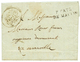 38 1782 PORT PAYE Orné De LYON + P.PAYE DE MACON Sur Lettre Avec Texte Daté "FLEURIJE" Pour MARSEILLE. Association Rare. - 1801-1848: Precursori XIX