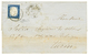 45 "S. MARTINO DI LANTOSCA ( ST MARTIN LANTOSQUE) Via UTELLE " : 1858 Cachet Rarissime S.MARTINO LANTA D. 12 Nov 58 + SA - Sardaigne
