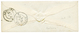 64 SAVOIE : 1856 SARDAIGNE 20c Superbe Nuance Et 4 Grandes Marges Obl. THONON Sur Enveloppe Pour SAMOENS (Village Aux AL - Vide