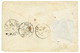 83 1866 10c(pd) + 40c Obl. CEMA + CORPS EXP. MEXIQUE Bau A Sur Envelope(pd) Pour La FRANCE. TB. - Army Postmarks (before 1900)