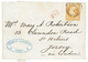 93 "Tarif IMPRIME Pour JERSEY" : 1862 10c(n°13) Pd Obl. PARIS Sur Bande Complete D' IMPRIME Pour ST HELIERS (JERSEY). Ra - 1853-1860 Napoleon III