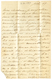 109 1870 40c(n°31) Obl. Sur Lettre Avec Texte Pour GIBRALTAR. Arrivée Au Recto. TTB. - 1863-1870 Napoleon III With Laurels