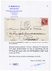 127 "Lettre De SHANGHAI Adressée à PARIS Penadant Le SIEGE" : 80c (n°32) Obl. GC 5104 + SHANGHAI Bau FRANCAIS 18 Aout 70 - Guerra Del 1870