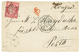 132 "LEVEE EXCEPTIONNELLE Pour La HONGRIE " : 1873 80c CERES Obl. Etoile 3 + PARIS PL. DE LA MADELEINE/1e Sur Enveloppe  - 1871-1875 Cérès