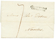 182 1821 COLONIES PAR CHERBOURG + Taxe 7 Sur Lettre Avec Texte De GERNESEY Pour NANTES. TTB. - 1701-1800: Precursors XVIII