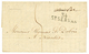 184 1822 "COLONIES PAR" Manuscrit + 34 ST SERVAN Sur Lettre Avec Texte De GUERNESEY Pour NANTES. Entrée Maritime Trés RA - 1701-1800: Precursors XVIII