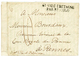 185 1823 GRANDE BRETAGNE PAR ST MALO Sur Lettre Avec Texte 4 Pages) Daté "au OUMAT ISLE GUERNESEY" Pour RENNES. TTB. - 1701-1800: Precursors XVIII