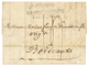 186 1827 GRANDE BRETAGNE PAR ST MALO Sur Lettre Avec Texte De JERSEY Pour BORDEAUX. TTB. - 1701-1800: Precursors XVIII