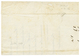 200 1862 20c(n°14)x2 Obl. ANCRE + Paquebot JOURDAIN Sur Lettre Pour CONSTANTINOPLE. TB. - Schiffspost