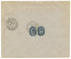 219 BATUM Via BOITE MOBILE De CONSTANTINOPLE : 1902 RUSSIE 10k(x2) Obl. CONSTANTINOPLE + Recto B.M + MER NOIRE Encadré S - Other & Unclassified