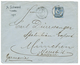 225 CRETE : 1904 25c MOUCHON Obl. CANDIE CRETE Sur Enveloppe Pour L' ALLEMAGNE. Superbe. - Other & Unclassified