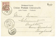233 1904 LEVANT 20c "MOUCHON" Obl. JAFFA PALESTINE Sur Carte Pour L' ANGLETERRE. Superbe. - Other & Unclassified