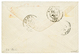 245 1874 40c SIEGE (n°38)x 4 Obl. GC 5100 Bleu + TREBIZONDE TURQUIE D' ASIE Sur Lettre Pour La FRANCE. Trés Rare Double  - Andere & Zonder Classificatie