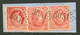 257 ALGERIE : ESPAGNE 4c(x3) Obl. GC 5051 D' ORAN Sur Fragment. Trés Rare. Superbe. - Sonstige & Ohne Zuordnung