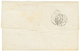 332 GUYANE : 1868 AIGLE 10c Bande De 3 + 40c + GUYANE CAYENNE Sur Lettre Pour La FRANCE. TB. - Other & Unclassified