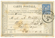 386 "CARTE PRECURSEUR Utilisée En INDOCHINE" : 1881 CG 15c SAGE TB Margé Obl. COL. FR PAQ FR N N°5 Sur CARTE Datée "SAIG - Sonstige & Ohne Zuordnung