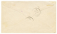 404 MAROC : 1892 MIXTE GIBRALTAR 10c Obl. A26 + MAZAGAN MOROCCO + POSTE LOCALE 25c Obl. BRUDO MAZAGAN Sur Enveloppe Pour - Sonstige & Ohne Zuordnung