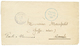 416 1893 Cachet POSTES ART.46/ 10c En BLEU (rarissime En Bleu) + NOUMEA Sur Lettre Avec Texte (2 Pages) Pour CANALA Redi - Sonstige & Ohne Zuordnung