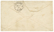 452 ARGENTINA : 1868 FRANCE 80c Canc. ANCHOR + BUENOS-AYRES PAQ FR K N°1 + Rare Exchange Marking F./41 On Envelope To HA - Other & Unclassified