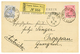 471 1898 20p + 1P Canc. I.R SPEDIZIONE POSTALE CANEA On REGISTERED CARD To TROPPAU. Scarce. Vvf. - Levante-Marken