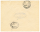 488 "RETTIMO" : 1908 10c Strip Of 5 Canc. RETTIMO On REGISTERED Envelope To SALZBURG. Vvf. - Oriente Austriaco