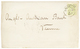 496 1885 3 Soldi Canc. SALONICCO On Cover Via CONSTANTINOPEL To WIEN. Rare PRINTED MATTER Rate. Vvf. - Levante-Marken