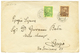 501 "SANTI QUARANTA" : 1914 5c + 15c Canc. SANTI QUARANTA On Envelope To GORIZIA. RARE. Superb. - Eastern Austria