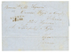 503 "SERRES" : 1854 SERRES/AGO.20 On Entire Letter To SYRA. Verso, Superb Cachet SALONICH/30.AOUT. Vvf. - Levante-Marken