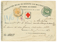 507 RED CROSS : 1883 BELGIUM 5c + 10c Canc. BRUXELLES On Superb Illustrated RED-CROSS "recu" To MARCHIENNE-AU-PONT (arri - Other & Unclassified
