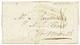 553 1819 PORTSMOUTH SHIP LETTER On Entire Letter From GUERNESEY To "H.M.S HIND", PORTSMOUTH. Superb. - Guernsey