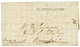 555 "GUERNESEY To BERMUDA" : 1822 Entire Letter From GUERNESEY To "H.M.S SALISBURY", BERMUDA. Vf. - Guernesey