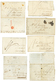 560 1814/29 20 Entire Letters From Durell SAUSMANEZ Written Whilst Serving On Various NAVAL Ships To His Family In GUERN - Guernsey