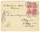 570 "DEUTSCHE SÜDPOLAR EXPEDITION" : 1910 GERMANY 10pf Block Of 4 (1 Copy With Fault) Canc. CHARLOTTENBURG On Envelope W - Otros & Sin Clasificación
