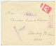 587 KIAUTSCHOU - DAIREN IJPO : 1914 4c Canc. SEEPOST + PAQUEBOT + 30Ctms Tax Marking On Envelope To GERMANY. Verso, DAIR - Kiautchou