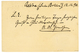 622 GOLD COAST : 1897 GERMANY P./Stat 10pf Datelined "ACCRA" Canc. AUS WEST FRICA/mittels WOERMANN DAMPFER/Über VLISSING - Costa D'Oro (...-1957)