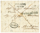 705 1853 BUKUREST/11.AUG + AFFRANCATA + FRANCO On Entire Letter From BUCAREST To BOLOGNA (ITALY). Vf. - Other & Unclassified