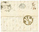 705 1853 BUKUREST/11.AUG + AFFRANCATA + FRANCO On Entire Letter From BUCAREST To BOLOGNA (ITALY). Vf. - Other & Unclassified