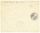 735 SAMOA : 1900 Mixt PALM 1/2d + 2 1/2d (x2)+ PROVISIONAL 2d Canc. APIA On Envelope To GERMANY. Vf. - Samoa (Staat)