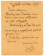 736 SAUDI ARABIA - CONSULAR Mail : 1895 TURKEY P./Stat 1P Datelined "DJEDDAH" To CHERIBON (NETHERLAND INDIES). Verso, Ex - Saudi Arabia