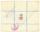 753 RED CROSS - TONGA : 1902 TONGA V1d+ 2d+ 2 1/2d+ 4d Canc. On RED-CROSS "D.MC.L" (docteur MACLENNAN) Envelope To USA.  - Tonga (...-1970)