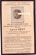 Faire-part Décès Du 27/09/1914 LOUIS VERT Plessis-sur-Roye 60 - Obituary Notices