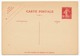 FRANCE - CP Type Semeuse - 0,90c - Carte Double Avec Volet Réponse, Date 124 - Neuve Et SUP - Cartes Postales Types Et TSC (avant 1995)