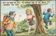 Comic, Chas - Golf, Balls Banged Against Tree, C.1970s - Bamforth Postcard - Humour