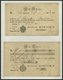 SACHSEN 1827-1866, Kleine Sammlung Von 10 Postscheinen Und Einer Postanweisung, Pracht - Préphilatélie