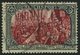 Dt. Reich 66III O, 1900, 5 M. Reichspost, Type I, Nachmalung Mit Rot Und Deckweiß, Pracht, Fotoattest Jäschke-L., Mi. 50 - Andere & Zonder Classificatie