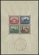 Dt. Reich Bl. 1 O, 1930, Block IPOSTA, Formatverkleinert (45x64), Stempel FLAMMERSFELD, Marken Pracht, Fotobefund H.D. S - Used Stamps