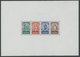 Dt. Reich Bl. 2 **, 1933, Block Nothilfe, Originalgröße, Postfrisch, Unsigniert, Fotoattest H.D. Schlegel: Das Prüfstück - Autres & Non Classés