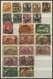 SAMMLUNGEN A. 99-337 O,BrfStk , 1916-23, Gestempelte Sammlung Von 217 Verschiedenen Meist Kleineren Werten Inflation Im  - Used Stamps