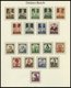 SAMMLUNGEN **, 1933-49 Bis Auf Ganz Wenige Ausnahmen Saubere Postfrische Sammlung Im Borek Falzlosalbum, Ab 1934 Bis Auf - Used Stamps