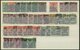 LOTS O, 1922/3, Gestempelte Dublettenpartie Inflation Von 154 Meist Kleineren Und Mittleren Werten, Meist Feinst/Pracht, - Used Stamps